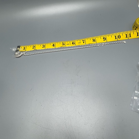 Authentic GUCCI Sterling Silver Double G Pendant Necklace - Picture 11 of 16